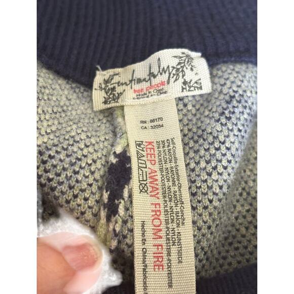 Intimately Free People Fuzzy Feelings pajama pants, Fair Isle, Soft girl, lounge - Picture 4 of 4